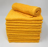 yellow wash cloths